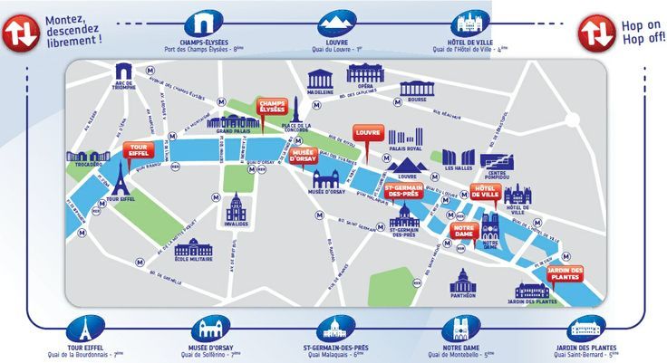 Mapa del batobus
